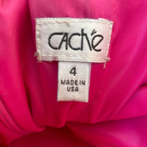 Cache Hot pink prom dress - Picture 6 of 6